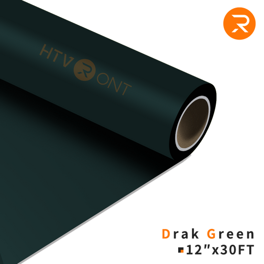 Heat Transfer Vinyl Roll - 12"x30 Ft Dark Green