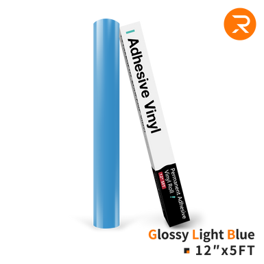 Permanent Adhesive Vinyl Roll - 12"x5 Ft