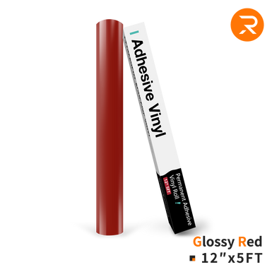 Permanent Adhesive Vinyl Roll - 12"x5 Ft