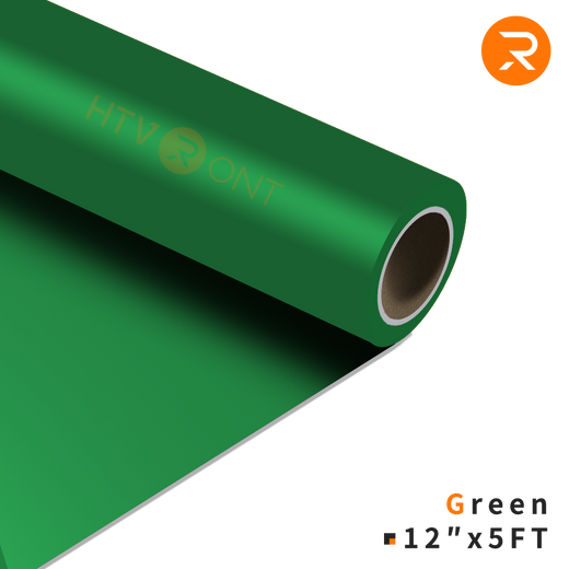 Heat Transfer Vinyl Roll - 12"x5 Ft Green