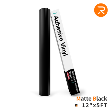 Permanent Adhesive Vinyl Roll - 12"x5 Ft