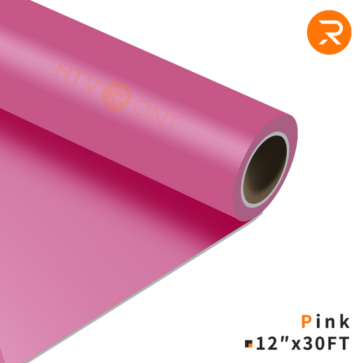 Heat Transfer Vinyl Roll - 12"x30 Ft Pink