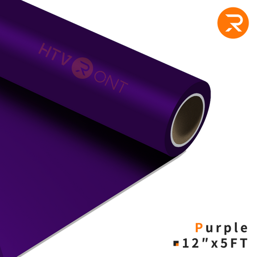 Heat Transfer Vinyl Roll - 12"x5 Ft Purple