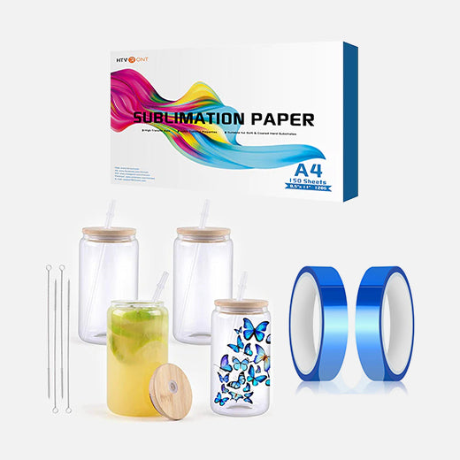 Glass & Sublimation Paper Bundle
