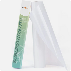Clear Sublimation HTV for Light Fabric - 12" X 5FT