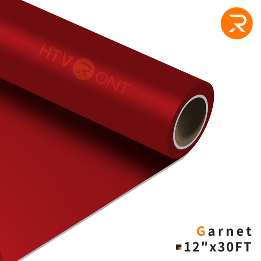 Heat Transfer Vinyl Roll - 12"x30 Ft Garnet Red