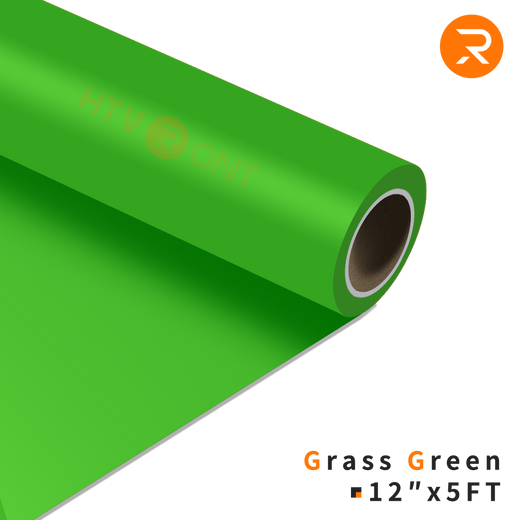 Heat Transfer Vinyl Roll - 12"x5 Ft Grass Green