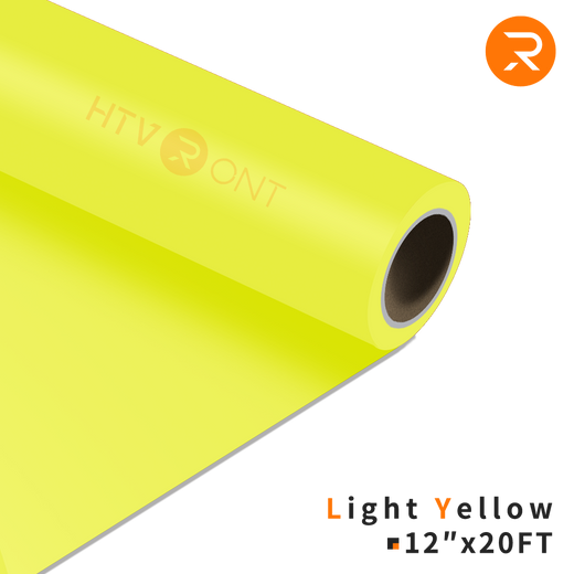 Heat Transfer Vinyl Roll - 12"x20 Ft (17 Colors） [Clearance]