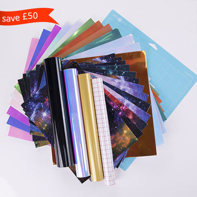 HTV & Adhesive Vinyl Bundle(29pcs)